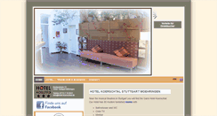 Desktop Screenshot of hotel-koerschtal.de